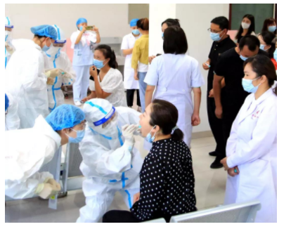 宁夏血液中心开展全员核酸检测 筑牢疫情防控工作安全防线