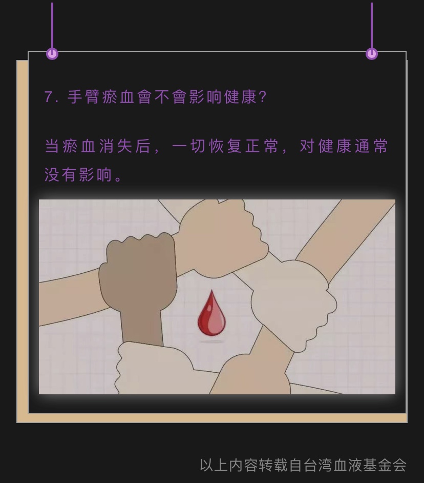 献血后手臂如果出现淤青怎么办？(图7)