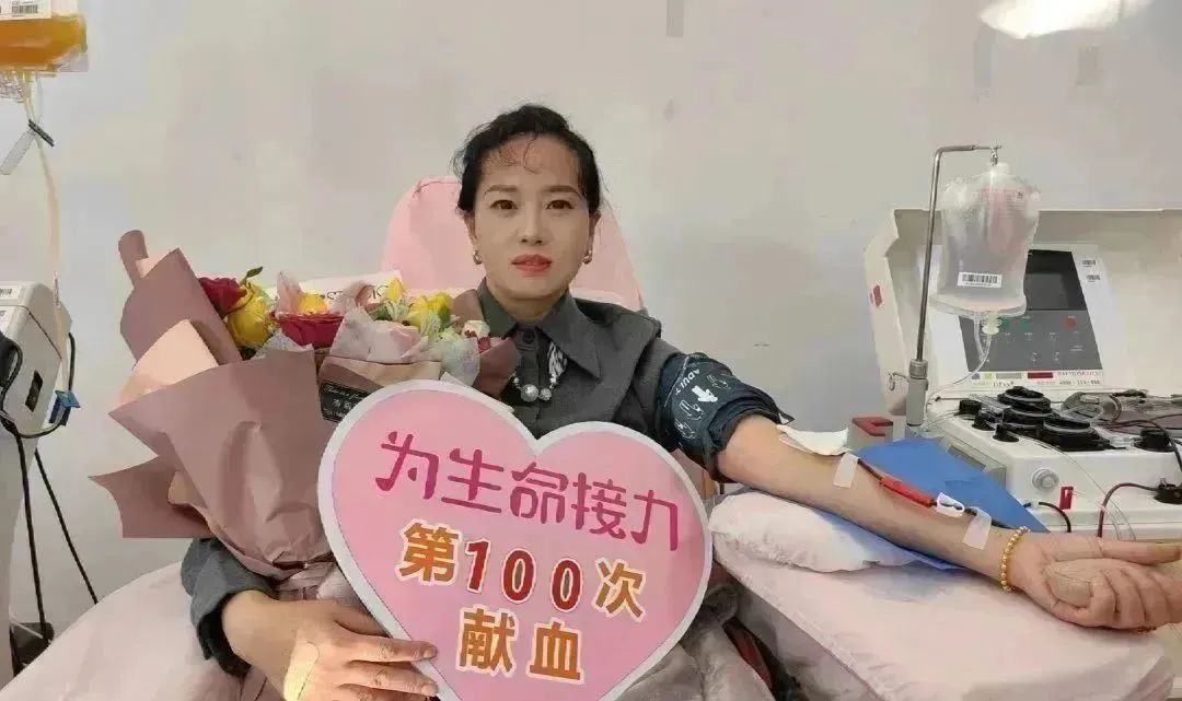 新晋百次献血“女英雄”张妍！用100次献血为自己庆生!(图1)